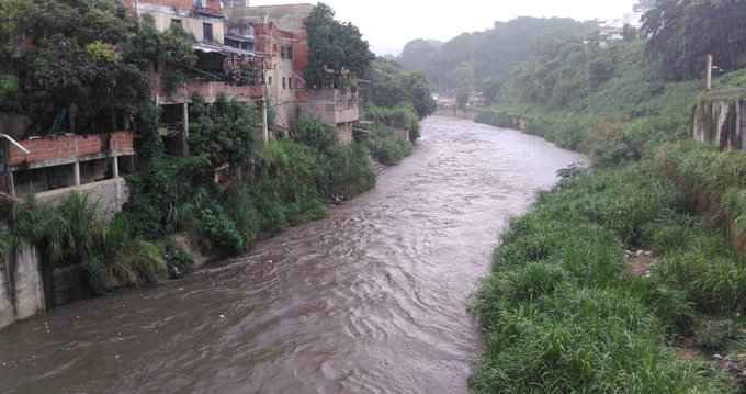 Posible desbordamiento del río Guaire #21Jul