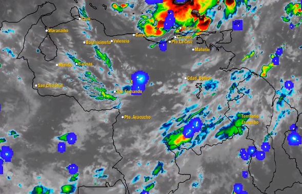 El estado del tiempo en Venezuela este miércoles #29Jul, según el Inameh