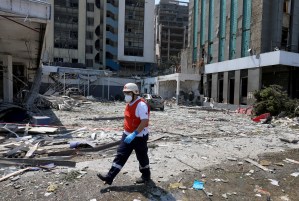 Unas 300.000 personas sin techo en Beirut tras las explosiones