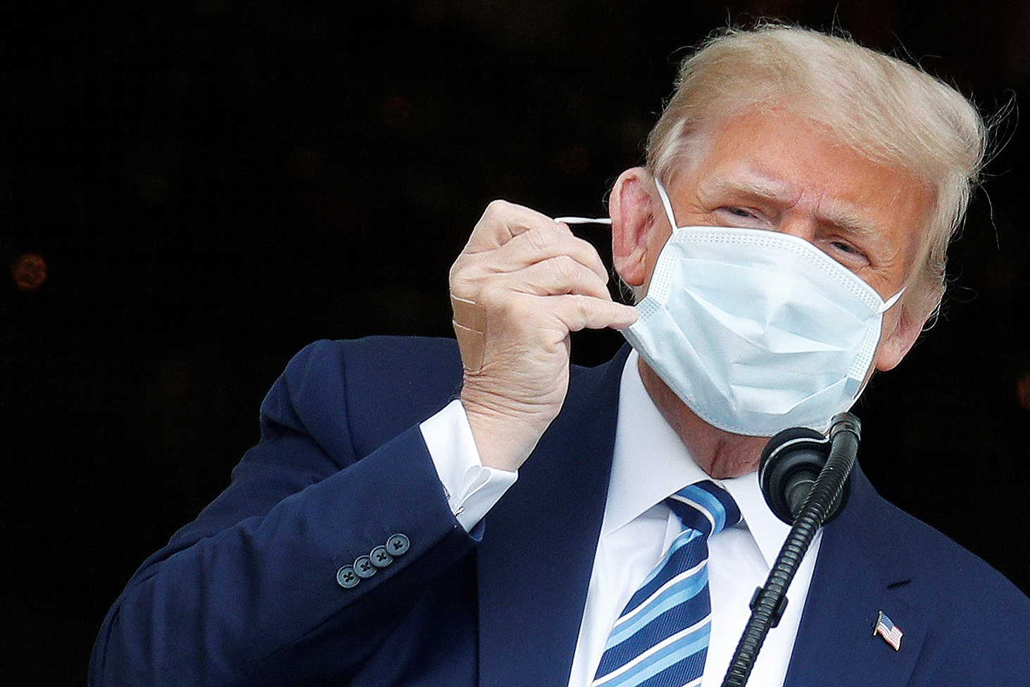 Trump dio negativo en días consecutivos a la prueba de coronavirus, según su médico