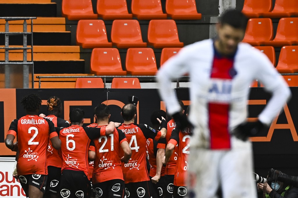 El PSG sufrió su primera derrota en la “era Pochettino” al caer frente al Lorient