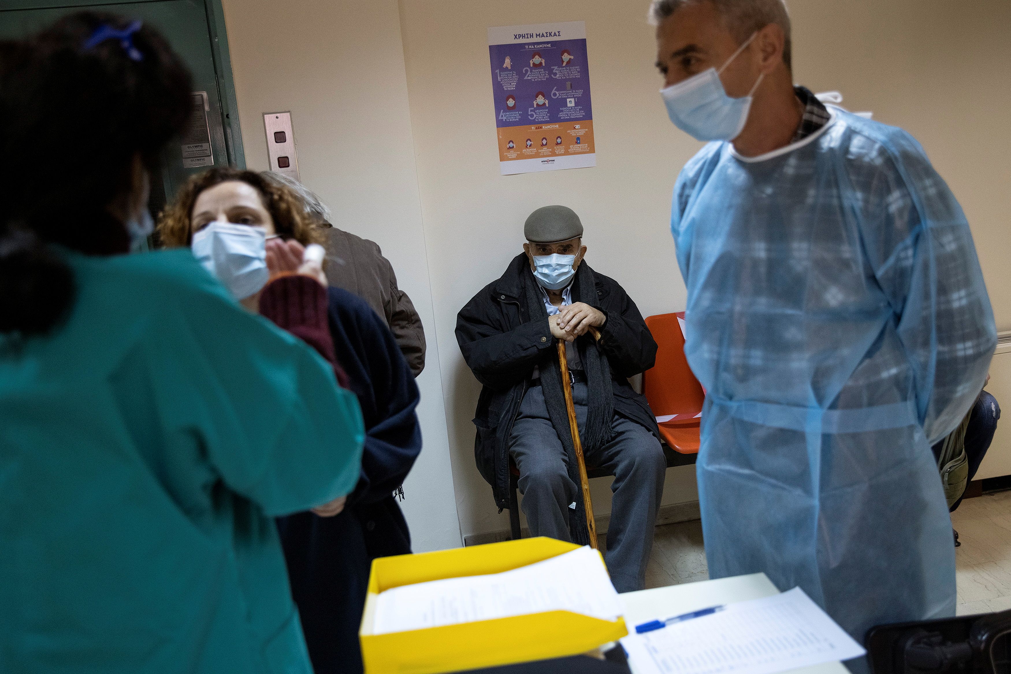Grecia registra un primer caso de la variante del coronavirus de origen indio