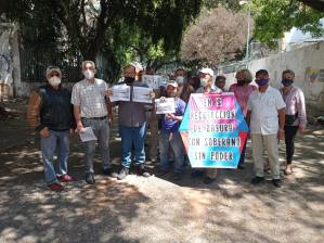 Protestaron contra dolarización de las tarifas de aseo urbano en Caracas (Fotos y video)