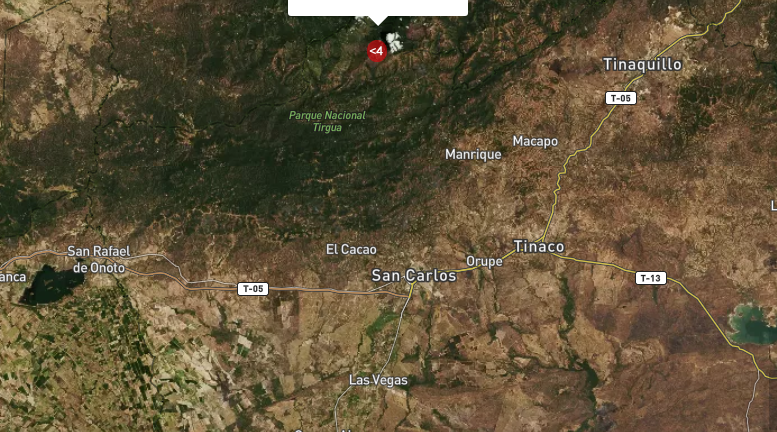 Reportan sismo de 3.3 al norte de San Carlos este #3Mar