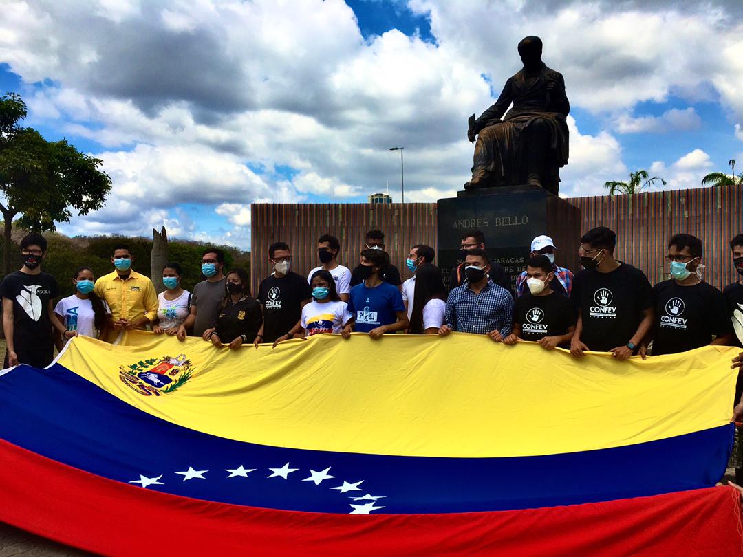 Estudiantes enviaron un contundente mensaje a Nicolás Maduro (Video)