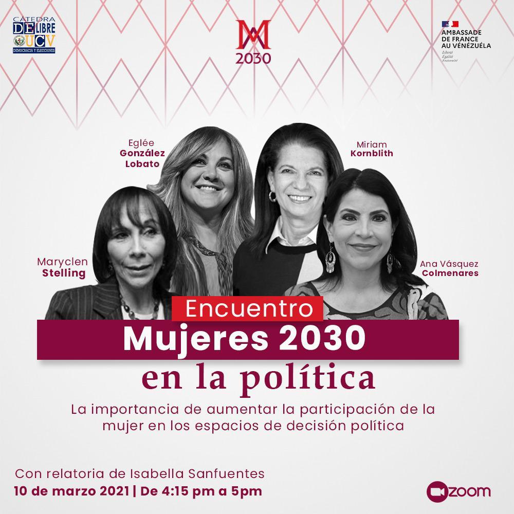 Mujeres 2030: Encuentros por una Venezuela con mayor liderazgo femenino
