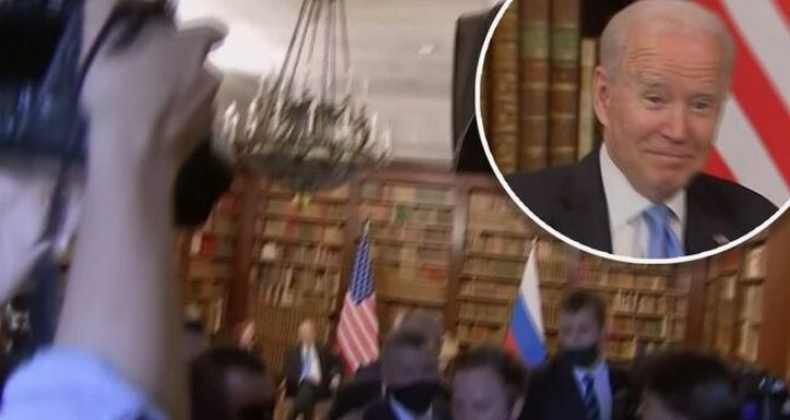 EN VIDEO: Reunión Biden-Putin termina en completo caos para los periodistas