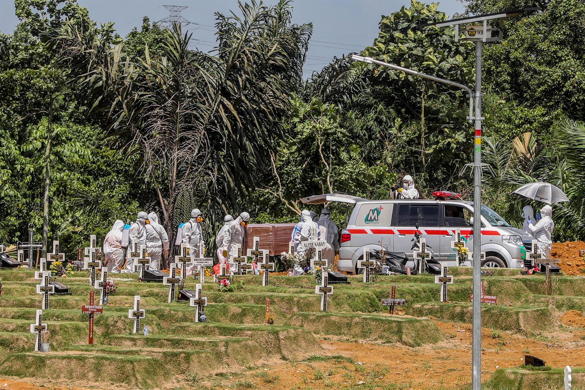 Indonesia se convierte en un nuevo epicentro de la pandemia