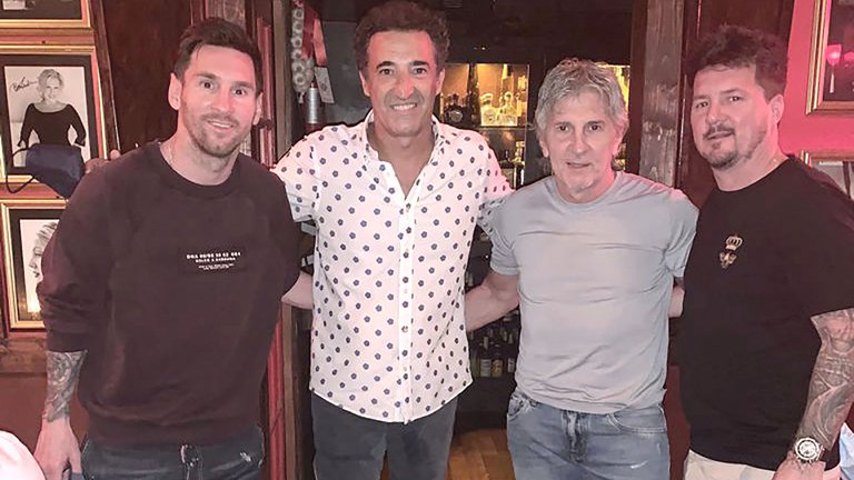 Messi visitó el restaurante de Miami que eligen  Michael Jordan y Lenny Kravitz
