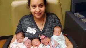 Milagro en Texas: Mujer no podía tener hijos pero se sorprendió con un embarazo… ¡de quintillizos!