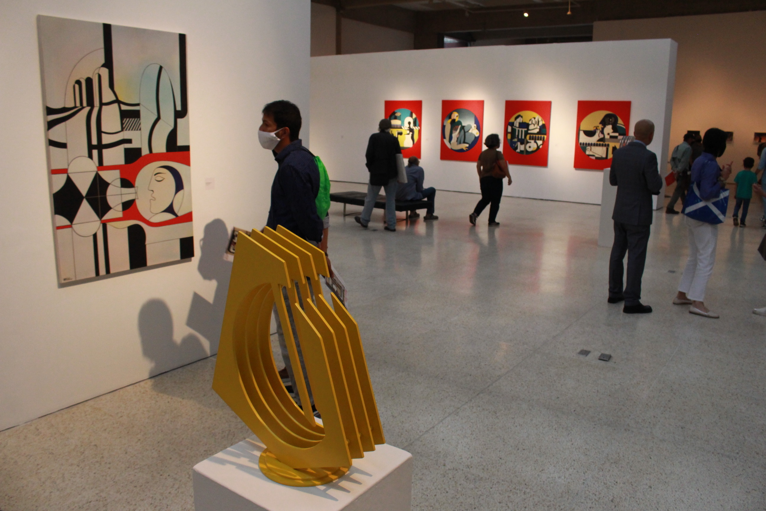 Galería de Arte Nacional inauguró exposición en homenaje al maestro Wladimiro Politano