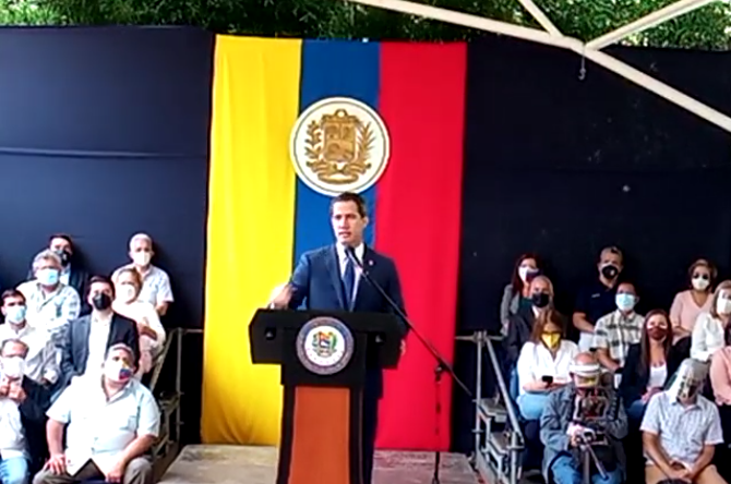 Siga EN VIVO las declaraciones de Juan Guaidó: “Unidos para luchar por la salvación de Venezuela”