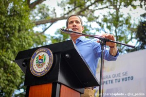 Guaidó: Luchamos juntos para que prevalezcan la democracia y libertad