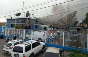 Registran incendio en sede principal de Intercable en Lara (VIDEO)