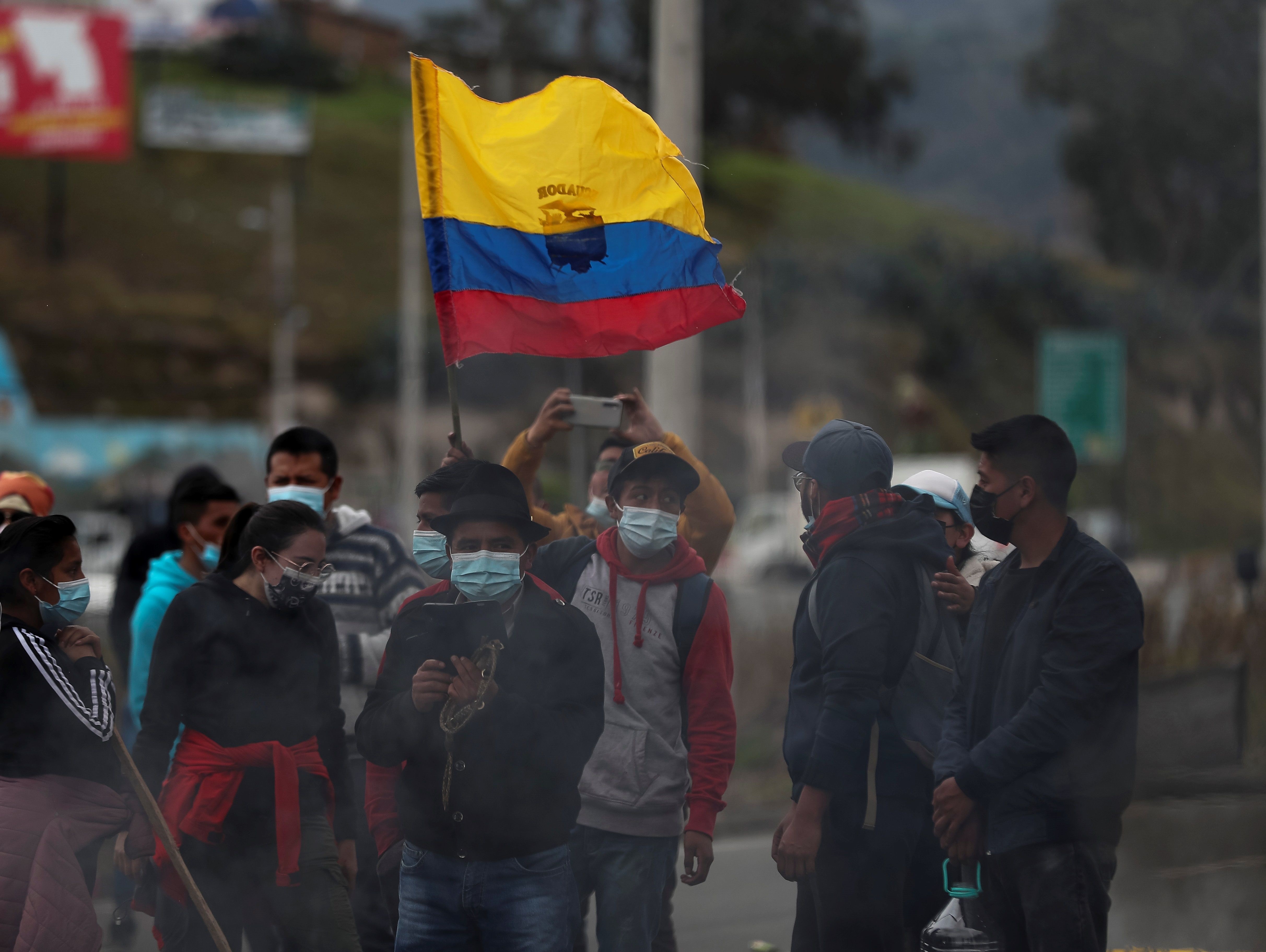 Fuertes manifestaciones en Ecuador dejaron al menos 37 detenidos