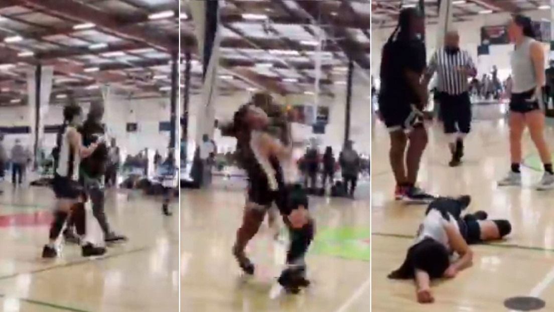 “Ve y golpéala”: Menor agrede a una rival en un juego de baloncesto incitada por su madre (VIDEO)