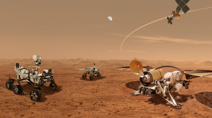 La Nasa prevé traer las primeras muestras de Marte en 2033