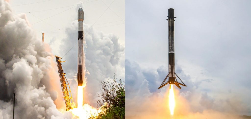 ¡Una hazaña! SpaceX logra el aterrizaje número 100 de sus cohetes