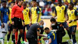 La enorme herida que le quedó a Mateus Cunha luego de la patada que recibió en el partido contra Colombia (FOTO)