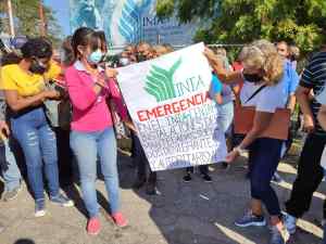 Trabajadores del Inia Aragua son marginados al recibir 14 bolívares semanales (FOTOS)