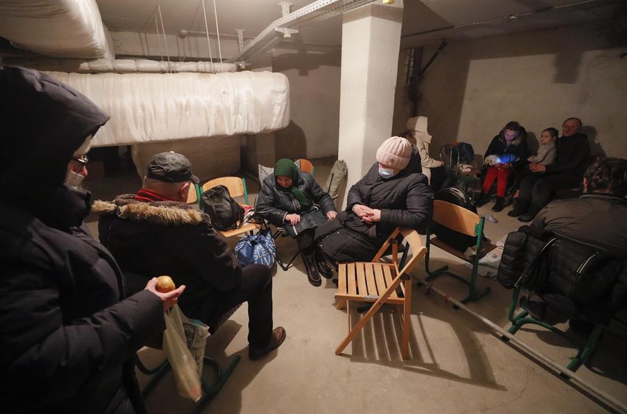 ¿Cómo vas a dormir esta noche?, la pregunta recurrente entre los habitantes en Kiev