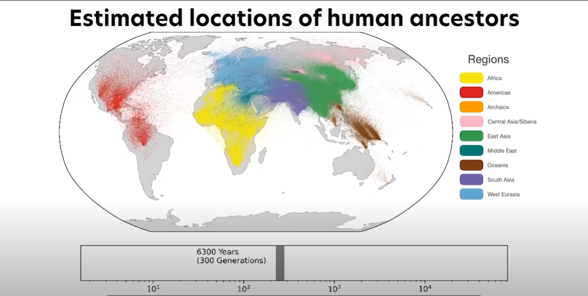 El mayor árbol genealógico de la historia revela cómo se relacionan los individuos de todo el mundo