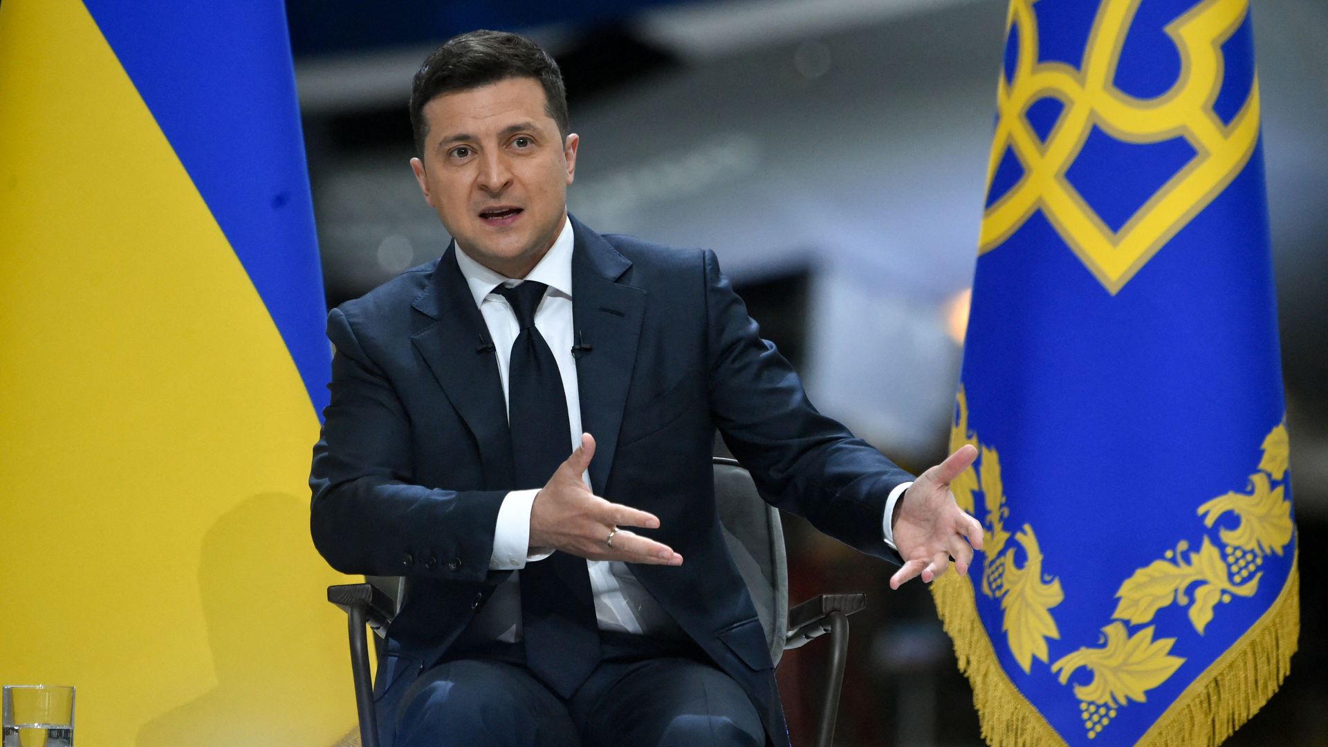 Zelenski acusó a Rusia de violar la soberanía territorial de Ucrania