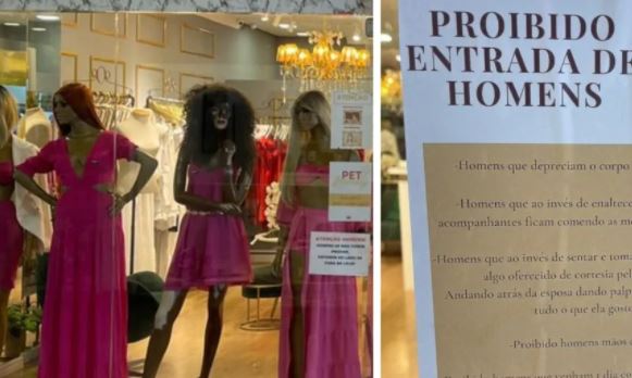 Tienda femenina prohibió entrada a hombres por acoso y machismo en Brasil