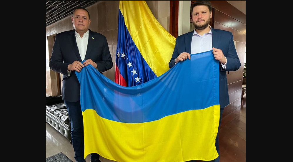 Encargado de negocios de Venezuela en Colombia sostuvo reunión con el cónsul de Ucrania
