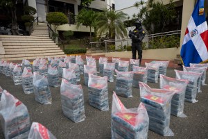 Autoridades de República Dominicana confiscaron 1,4 toneladas de cocaína y capturaron a cinco venezolanos