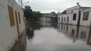 Caos en las calles de San Fernando de Apure ante fuerte aguacero (FOTOS)