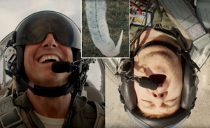 Tom Cruise piloteó un jet militar con un aterrorizado presentador como pasajero (VIDEO)