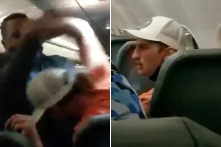 VIRAL: Lo ataron con cinta adhesiva luego de manosear a dos azafatas durante pleno vuelo en EEUU