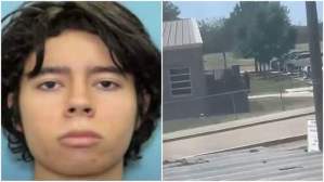 Difunden VIDEO donde se ve al autor de la masacre de Texas entrar armado y corriendo en la escuela