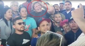 Representante de la Asamblea chavista celebró los hechos de violencia durante visita de Guaidó en Zulia (VIDEO)