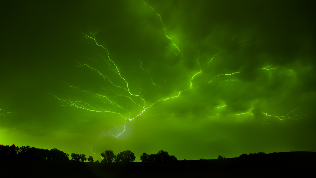 El cielo se tiñe de verde en Dakota del Sur… ¿a qué se debe? (FOTOS)
