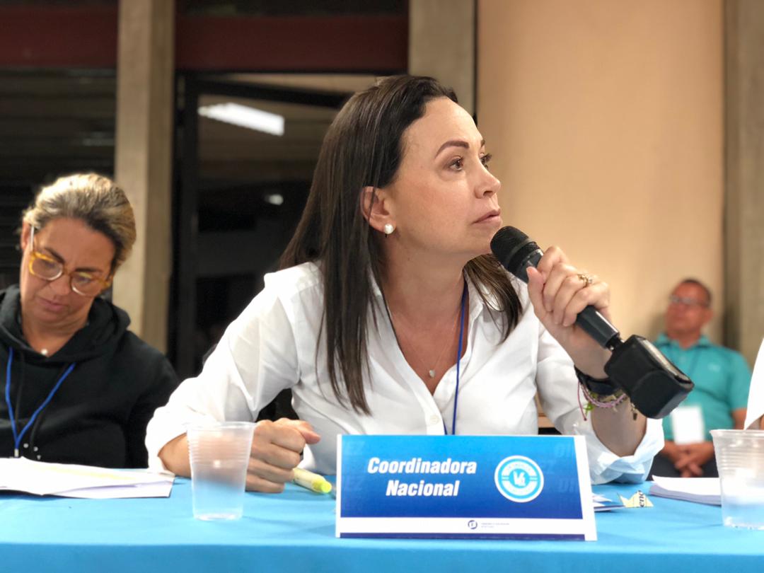María Corina Machado: Vamos a enfrentar al régimen y sus cómplices en todos los terrenos