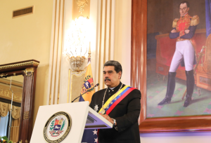 Maduro envió discurso grabado y se quedó encerrado en Miraflores durante el desfile militar