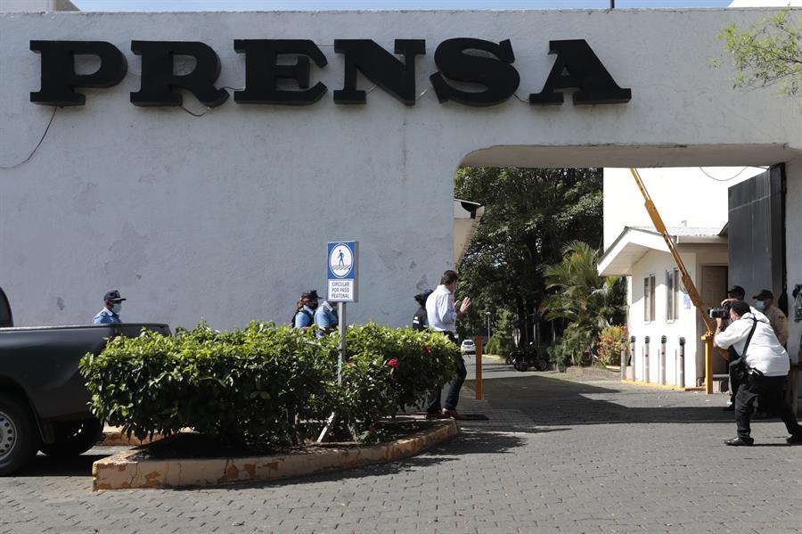El diario La Prensa denunció el robo de sus bienes y edificio en Nicaragua
