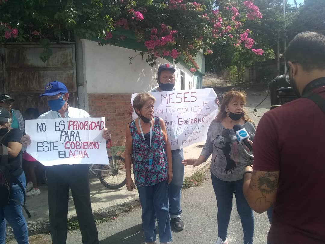 Unas 40 mil familias de El Ujano en Barquisimeto esperan por la reparación de la tubería anunciada por Maduro
