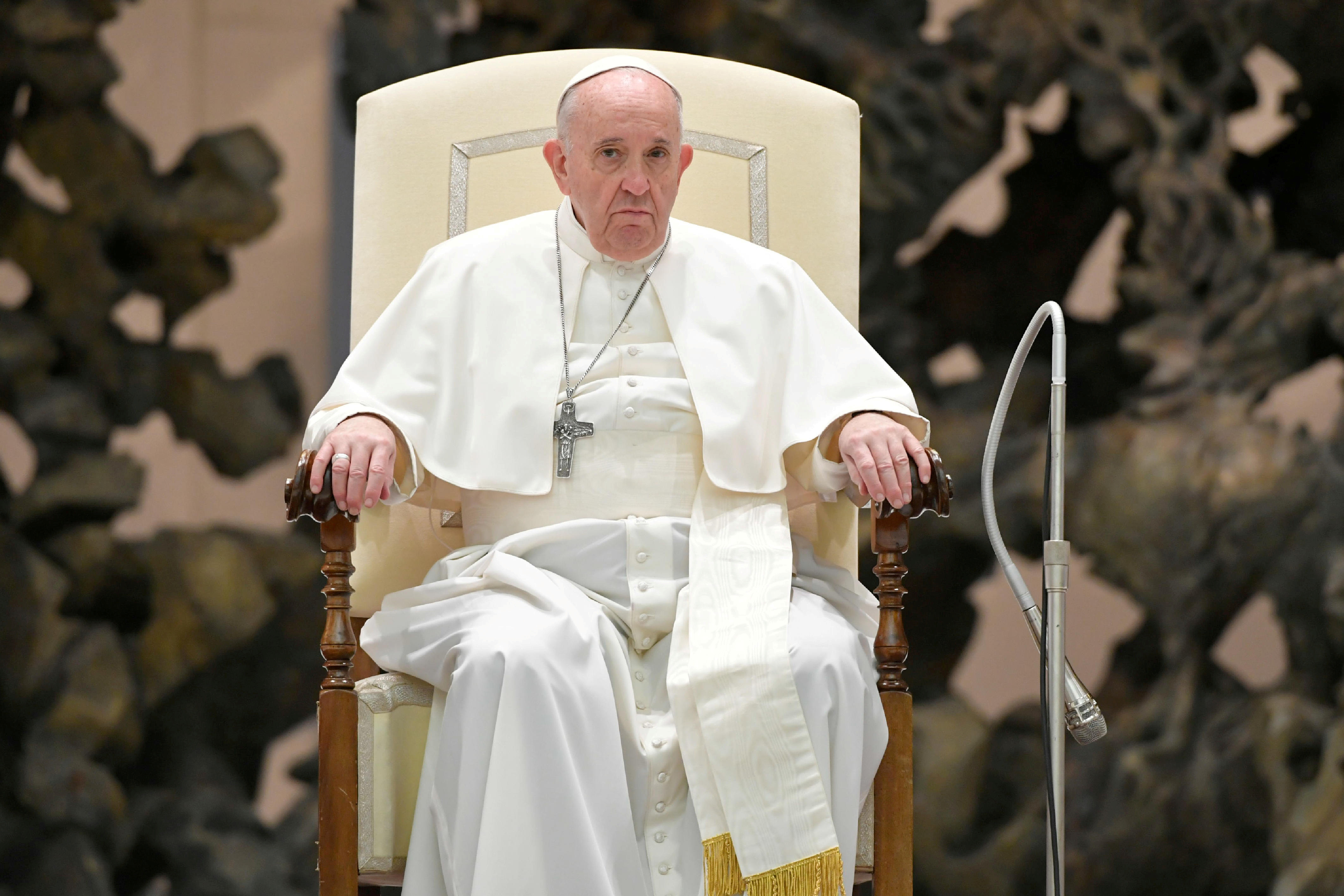 El papa Francisco pide la paz para Ucrania, que sufre la crueldad de los mercenarios