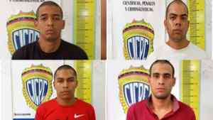 Capturaron a cuatro delincuentes por secuestro y robo de viviendas en Aragua