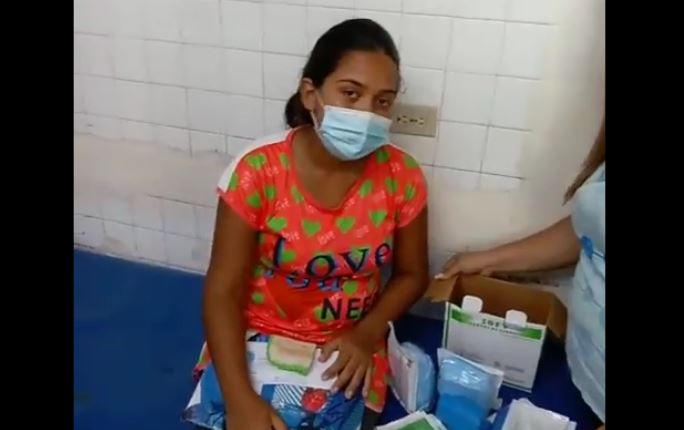Finalmente atendieron en Zulia a la mujer con un feto muerto en su vientre (Videos)