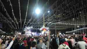 “Pan y Circo”: En Mérida la gobernación y alcaldía chavista dieron inicio de la Navidad con tarimas populares