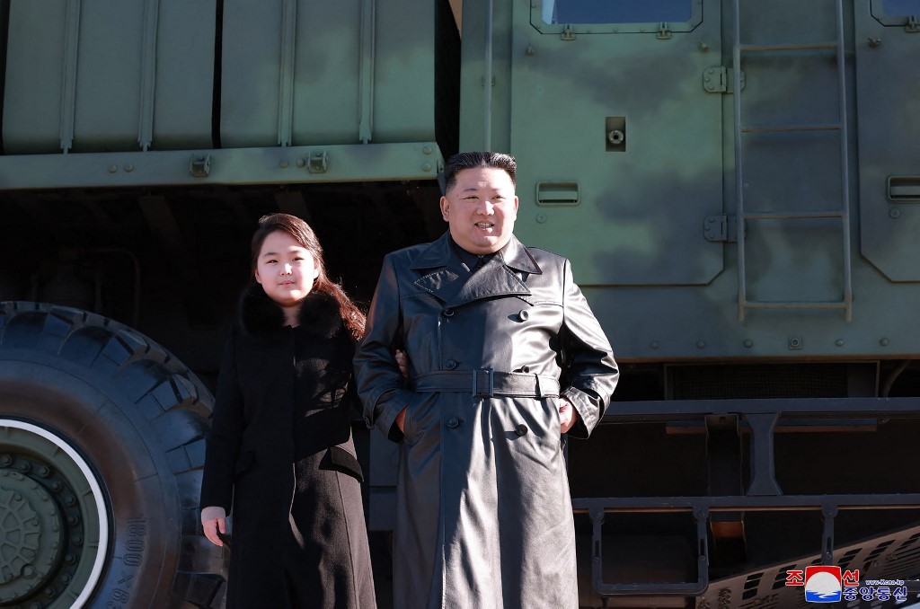 Régimen de Corea del Norte volvió a exponer a la hija de Kim Jong-un