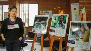 Genny Lara, la venezolana que retrata la valentía de las mujeres en Colombia