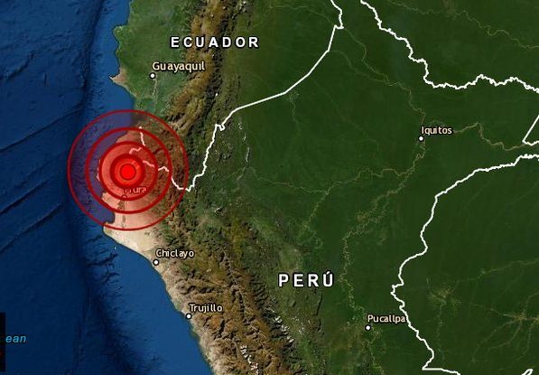 Sismo de magnitud 5,6 en Perú también sacudió el sur de Ecuador