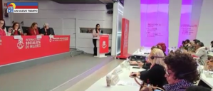 Delegación de UNT presenta propuesta en defensa de la mujer migrante ante la Internacional Socialista (Video)