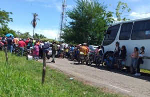 Táchira: en Orope se cansaron y protestaron tras permanecer un mes sin electricidad