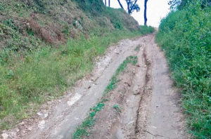 Lluvias acentúan el deterioro de las vías agrícolas de Lara
